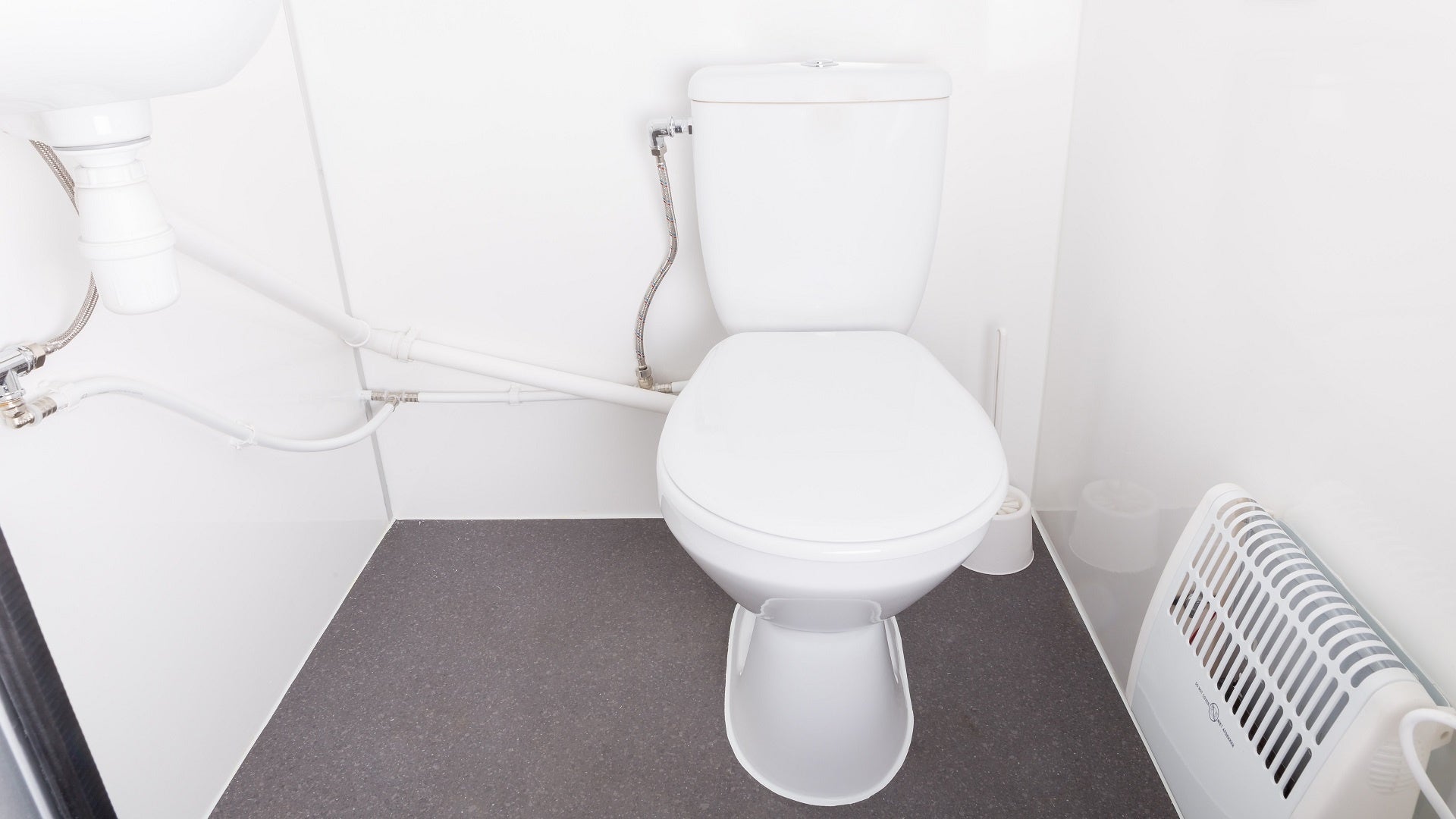 Double portable toilet keramisk Double portable toilet keramisk